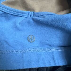 lululemon Blue Tank Top
